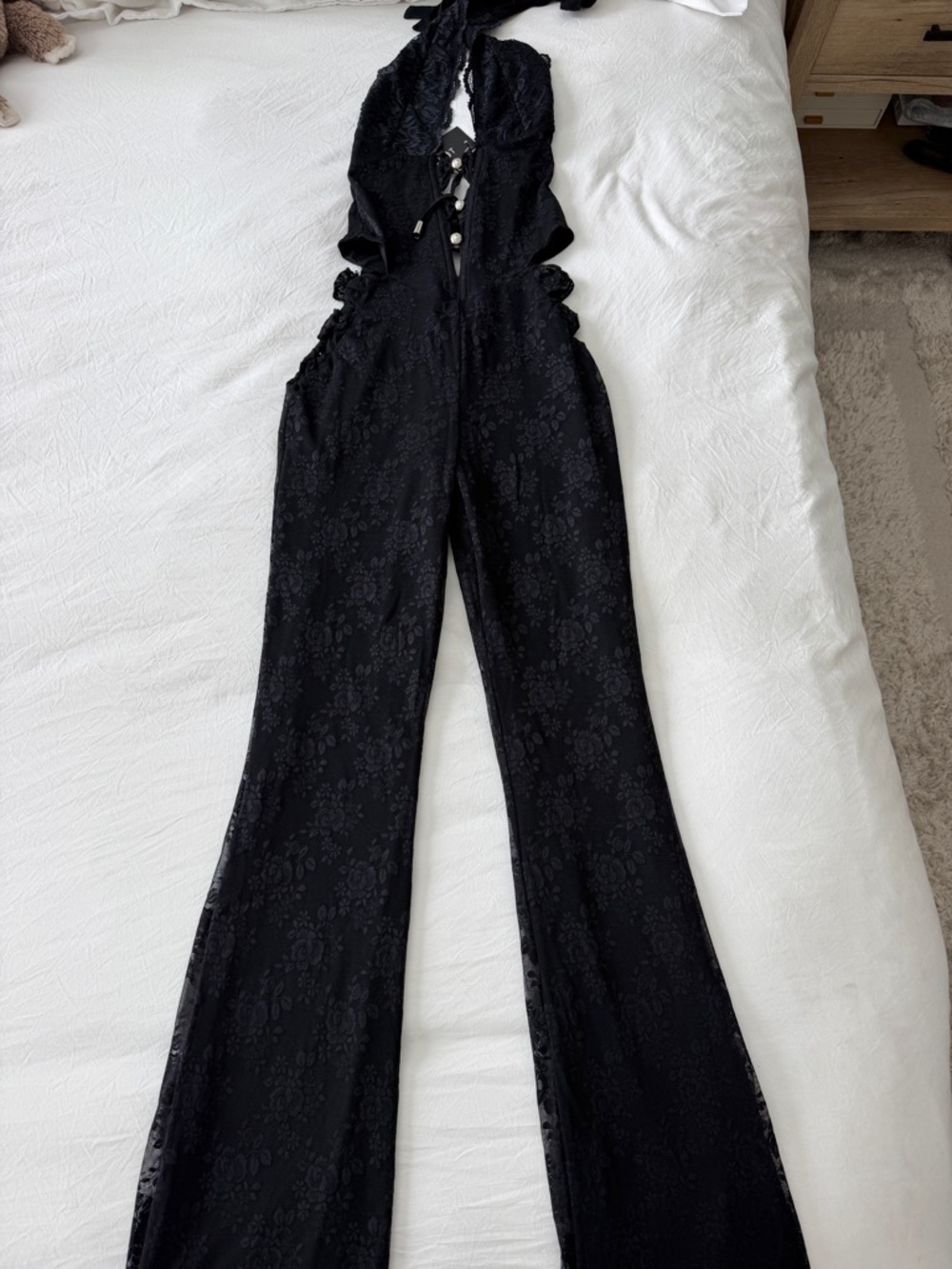 Outcast Jenna Jumpsuit - Black - Picture 2 of 8